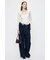 ES SHEER HENRY NECK KNIT トップス