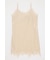 WASHER VELOUR SLIP MINI ドレス