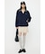 WASHER VELOUR SLIP MINI ドレス