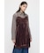 WASHER VELOUR SLIP MINI ドレス