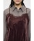 WASHER VELOUR SLIP MINI ドレス