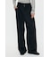 BELTED WIDE TUCK パンツ