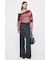 BELTED WIDE TUCK パンツ