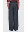 BELTED WIDE TUCK パンツ