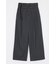 BELTED WIDE TUCK パンツ