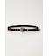 GLOSS BUCKLE LEATHER ベルト
