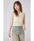 【AKB48 千葉恵里さん着用】スキッパークロシェニットトップス