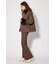 many wayステンカラーデニムブルゾン