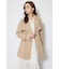 フラップフレアトレンチコート