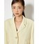 【森香澄さん着用】パール付きシングルショートテーラードジャケット