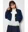 【森香澄さん着用】パール付きシングルショートテーラードジャケット