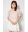 【AKB48 伊藤百花さん着用アイテム】ビジュー付きバックリボンニットトップス