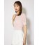 【AKB48 伊藤百花さん着用アイテム】ビジュー付きバックリボンニットトップス
