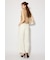 ゴールドボタンノースリニットトップス