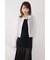 アシンメトリーストライプシャツ