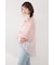 アシンメトリーストライプシャツ