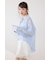 アシンメトリーストライプシャツ