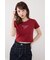 ラインストーンコンパクトロゴTシャツ