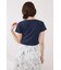 ラインストーンコンパクトロゴTシャツ
