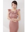 【AKB48 倉野尾成美さん着用アイテム】ショルダーフリルタイトニットワンピース