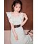 【AKB48 倉野尾成美さん着用アイテム】ショルダーフリルタイトニットワンピース