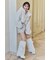 【乃木坂46 金川紗耶さん着用】ツイードショートジャストウエストパンツ