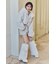 【乃木坂46 金川紗耶さん着用】ツイードショートジャストウエストパンツ