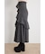 【≠ME 鈴木瞳美さん着用】フリルスリットハイウエストスコートショートパンツ