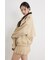 【乃木坂46 金川紗耶さん着用】トレンチ風2WAYバルーンブルゾン