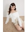 【≠ME 鈴木瞳美さん着用】2WAYスパンコールシャギーニットトップス