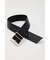 ゴールドバックル太ベルト
