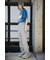 ASYMMETRY GATHER パンツ