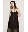 SHEER CAMI ZIP ドレス
