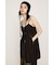 SHEER CAMI ZIP ドレス