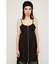 SHEER CAMI ZIP ドレス