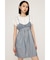 SHEER CAMI ZIP ドレス