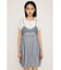 SHEER CAMI ZIP ドレス