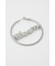 LOGO HOOP ピアス