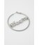 LOGO HOOP ピアス