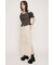 SHAGGY FRINGE I LINE スカート