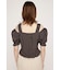 SHOULDER OPEN SQ PUFF トップス