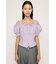 SHOULDER OPEN SQ PUFF トップス