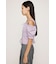 SHOULDER OPEN SQ PUFF トップス