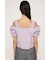SHOULDER OPEN SQ PUFF トップス