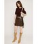 SHAGGY CUTOUT トップス