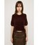 SHAGGY CUTOUT トップス