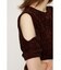SHAGGY CUTOUT トップス