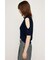 SHAGGY CUTOUT トップス