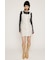 NYLON GATHER CAMI ショートワンピース