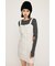 NYLON GATHER CAMI ショートワンピース